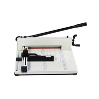Cortadora de papel A4 personalizable, cortadora de guillotina de escritorio Manual de alta resistencia para uso escolar y de oficina, tamaño personalizado