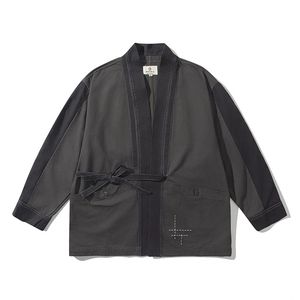 <span class=keywords><strong>Kimono</strong></span> traditionnel pour hommes, veste ouverte, cape à la mode pour hommes, costume de samouraï unisexe, veste en jean <span class=keywords><strong>japonais</strong></span> pour hommes - Product Image 5