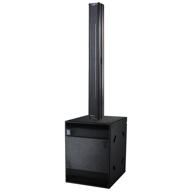 PRO AUDIO Sound System 8*4.5 Inches Neo Column Speaker 650W Dj Speaker 18 Inch 2000W Class D POWER AMPLIFIER Active Subwoofer