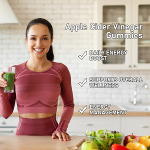 High Absorption Natural Apple Cider Vinegar Gummies with Vitamin B12 Beet Juice Support Digestion Gut Balance Herbal <b>Blend</b> Gummy - Product Image 4