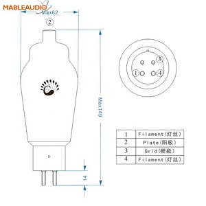 Válvula de Tubo de Vacío para Amplificador Profesional de Alta Fidelidad Psvane 811A - Product Image 4