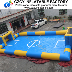 Terrain de football gonflable commercial en PVC, certifié CE, taille personnalisée <span class=keywords><strong>pour</strong></span> la <span class=keywords><strong>location</strong></span> de fêtes, vente chaude - Product Image 2