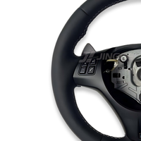 Volant en cuir style LCI M3 amélioré, compatible avec BMW M3 E90 E91 E92 E93 E70 E71 E72 E89 E86 E84 E85 E93 E87 E88 328i X5