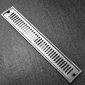 YOTO Grille de drainage moderne anti-odeur en acier inoxydable et zinc électrolytique noir pour hôtels – Grande Vente - Product Image 6