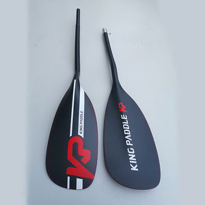 Kingpaddle Cranked Shaft Carbon Fiber Adjustable <strong>Whitewater</strong> Kayak <strong>Paddle</strong> - Product Image 3