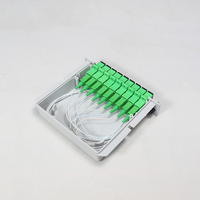 FTTH LGX Cassette Fibre Optique PLC Splitter Box 1*4 1*8 1*16 SC/APC Waveguide Type Optical Splitter