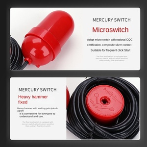 Controlador de Nivel de Flotador de Plástico MC (Hardware) UK-15 FQS para Tanques de Aguas Residuales, Bebidas y Uso Industrial, Personalizable - Product Image 2