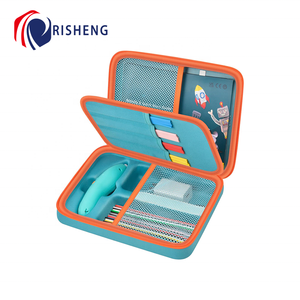 Étui de voyage rigide en EVA pour <span class=keywords><strong>3Doodler</strong></span> Start+ Essentials, pour ensemble de stylos d'impression 3D, protection antichoc, sac de transport et de rangement pour stylo 3D - Product Image 1