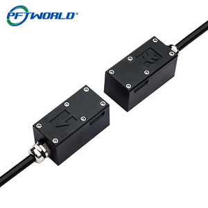 4-20mA 750 10-36vdc Tường Gắn kẹp di động trên siêu âm nước lỏng lưu lượng kế đo lưu lượng cảm biến máy phát - Product Image 4