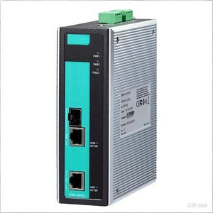 Module E/S Ethernet industriel EDR-G902, port RJ45, boîtier métallique, voyants lumineux verts - Product Image 2