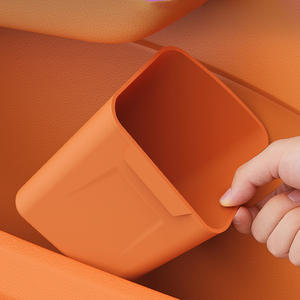 Poubelle de voiture en silicone durable, étanche, avec étui pour <span class=keywords><strong>parapluie</strong></span>, pour la modification et la décoration intérieure, compatible avec <span class=keywords><strong>BMW</strong></span>, Toyota, Honda, Tesla - Product Image 6