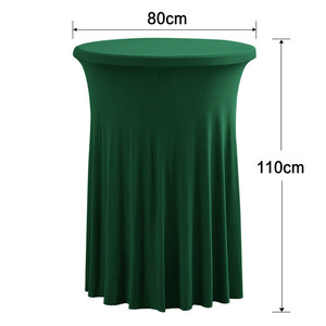 Elegante falda <span class=keywords><strong>de</strong></span> cóctel cubierta <span class=keywords><strong>de</strong></span> mesa <span class=keywords><strong>para</strong></span> bodas fiesta evento diseño elegante tela elástica duradera pieza <span class=keywords><strong>de</strong></span> decoración perfecta - Product Image 3