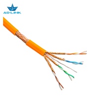 Fabricante Cat7 Cobre puro 305m Cable Ethernet de red LAN para exteriores Cable SFTP de alto rendimiento para comunicación