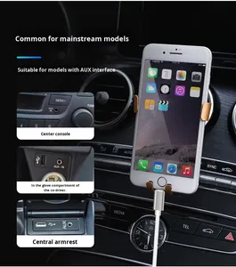 สำหรับอะแดปเตอร์<span class=keywords><strong>สาย</strong></span>เคเบิลเสียง/ออดิโอในรถยนต์ 14 เส้น ใช้ได้กับการเชื่อมต่อเสียงในรถยนต์ของไอโฟน 13/12 XS <span class=keywords><strong>11</strong></span> - Product Image 3