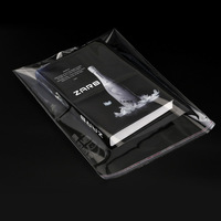 Sacs en Poly Transparent refermable, sacs en plastique d'emballage Transparent avec sac Opp auto-adhésif avec logo, vente en gros
