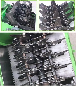 Broyeur de fourrage électrique 220V, déchiqueteuse agricole, machine à broyer les pailles et les tiges - Product Image 4