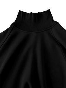 Alta calidad <span class=keywords><strong>de</strong></span> las mujeres <span class=keywords><strong>de</strong></span> uso diario <span class=keywords><strong>de</strong></span> lana logotipo personalizado marfil Color sólido cuello simulado pulóver <span class=keywords><strong>de</strong></span> gran tamaño <span class=keywords><strong>sudadera</strong></span> <span class=keywords><strong>de</strong></span> peso pesado - Product Image 6