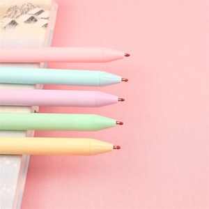 Macaron Press The <b>Pen</b> Gel <b>Pens</b> 0.5mm Black Bullet Stainless Steel Tip Plastic Shell Office School Stationery - Product Image 3