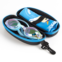 Haute qualité personnalisé adulte Eva Swim Goggle Case en relief usine directe natation Google lunettes boîte sac imprimé lunettes personnalisées