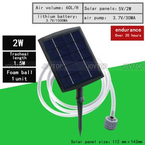<strong>Solar</strong>-<strong>powered</strong> Fish <strong>Pond</strong> Aerator air <strong>Pump</strong> <strong>Solar</strong> <strong>Powered</strong> Oxygenation <strong>Pump</strong> - Product Image 4