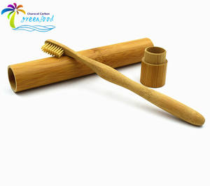 2025 support en bambou pour brosse à dents Miswak avec logo personnalisé en gros en Chine - Product Image 1