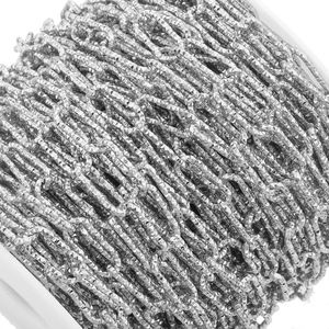 Cadena de Acero Inoxidable con Forma de Cruz de 1.6mm, Super Brillante, Chapada en Titanio al Vacío, Collar Unisex - Product Image 4