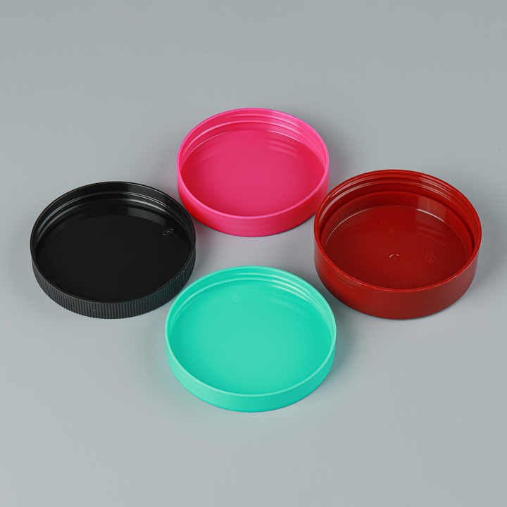 Matte PP Plastic Screw Cap Jar Lids Cream Food Seal Closures for ...