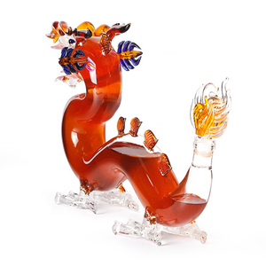 Chaud!!! Bouteilles à liqueur <span class=keywords><strong>en</strong></span> verre transparent <span class=keywords><strong>en</strong></span> forme d'animal luxueux <span class=keywords><strong>en</strong></span> forme de dragon Carafe à whisky Logo personnalisé OEM - Product Image 3