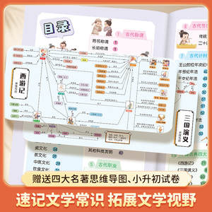 Literaire basisbeginselen voor basisschoolleerboeken - Uitgebreide basisbeginselen van de Chinese taal Mindmap Oud Modern - Product Image 5
