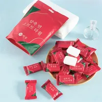Disposable Compressed Towels Factory Price Bulk Mini Coin Tissue Individually Wrapped Cheap Portable Magic Tablet Towels