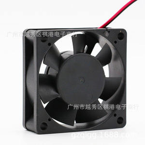 พัดลมระบายความร้อน Sqgiun 60 มม. 12V DC ขนาด 60x60x20 มม. แบบสองสาย สำหรับคอมพิวเตอร์ พาวเวอร์ซัพพลาย อินเวอร์เตอร์ - Product Image 5