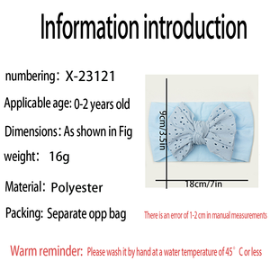 جديد القوس النايلون عقال الطفل لينة ومريحة بلون واحد عقال الأطفال رقيقة اكسسوارات شعر الطفل - Product Image 6