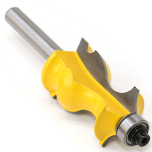 1 adet 8MM Shank mimari kalıplama yönlendirici <span class=keywords><strong>Bit</strong></span> hattı balık tipi ağaç İşleme zıvana freze kesicisi ahşap makinesi - Product Image 2