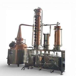 1000L <span class=keywords><strong>Absolut</strong></span> <span class=keywords><strong>Vodka</strong></span> Planta de producción Zubrowka Wodka Destilación continua Columna de reflujo Todavía Cobre Gorzalka Destilador - Product Image 1