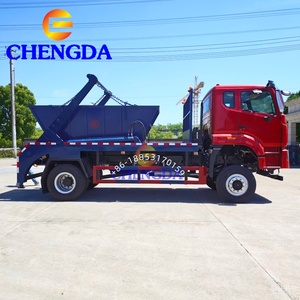 Nouveau <span class=keywords><strong>Camion</strong></span> <span class=keywords><strong>Benne</strong></span> Basculante Sinotruk HOWO M7 4*2 6 8 10 12 m³ pour Déchets et Ordures, avec Bras Rotatif - Product Image 3