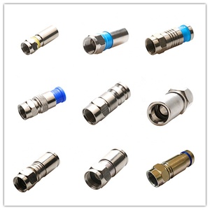 <span class=keywords><strong>F</strong></span> Rg6 Nén Kết Nối Đồng Trục PPC Tín Hiệu Chặt Chẽ RG6/RG6Q - Product Image 6