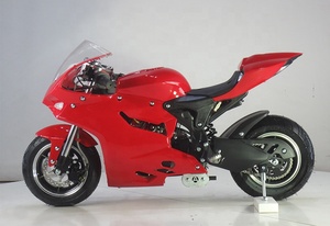 Mini Moto de Course Ducati <span class=keywords><strong>GP</strong></span> 50CC 4 Temps à Démarrage Électrique pour Enfants, Petite Moto Cross, Mini Moto de Sport à Essence pour Enfants - Product Image 2