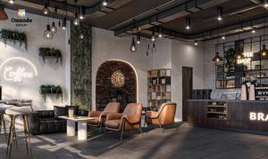 Diseño Personalizado de Cafetería y Panadería Moderna |   Soluciones de Exhibición de Mostradores de Servicio Completo para Interiores Completos de Tiendas, Diseño de Cafeterías - Product Image 2