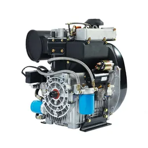 KAIST Air Cooled 2 Cylinder Marine Tractor Diesel Engines