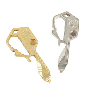 Multi Tool Keychain Bottle Opener Zinc Alloy 27 In 1 Outdoor Survival Tool - Product Image 1
