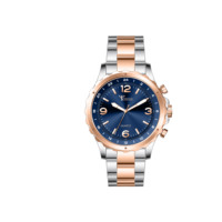 Montre pour homme Voyager Prime avec cadran en verre à bracelet en alliage à mouvement à quartz Seiko-Design élégant pour les occasions d'affaires et de mode