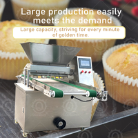 HN QDMECH Machine de dépôt de pâte à gâteaux, machine automatique industrielle, commerciale, électrique, à biscuits, à pâtisserie