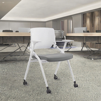 Chaise de bureau en maille de haute qualité avec appui-tête réglable, chaise ergonomique pour salle de classe, formation, bureau d'étude, vente en gros d'usine
