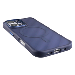 Magnetic Lens Protect Matte <b>Camera</b> Protector Full Wrap Protection Anti-Shock Mobile Phone Cases For iPhone 17 Dustproof Blue - Product Image 6
