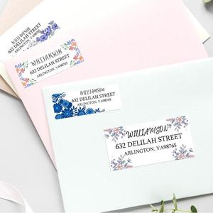 Autocollants d'<span class=keywords><strong>adresse</strong></span> pour invités de mariage personnalisés, imperméables, avec forme personnalisable pour utilisation en exposition - Product Image 5