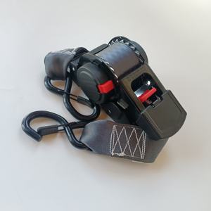 Amarre las correas de amarre de trinquete retráctiles automáticas Correa de amarre 2 pulgadas * 4,5 m con doble gancho en S Múltiples tamaños - Product Image 4