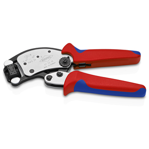 Outil de sertissage KNIPEX Twistor T 0,14-10 mm AWG 26-8 à tête rotative auto-ajustable pour embouts - Product Image 1