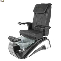 Banc de pédicure de luxe moderne avec bain à bulles relaxant pour salon de manucure et spa, fabriqué à Foshan