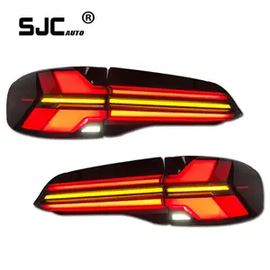 SJC Auto para BMW X5 G05 montaje de luces traseras 2018-2023 actualización LED luces de circulación diurna lámparas traseras nuevo estilo luces traseras