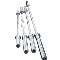 Bonne qualité commercial haltérophilie gym formation maison levage droite roulement incurvé cuivre fixe curl barre d'haltères
